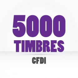 5,000 Timbres CFDI